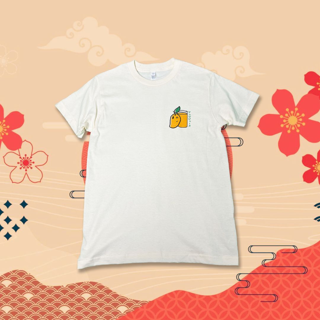 マンゴジュース "Mango Juice" Tee (Cream)