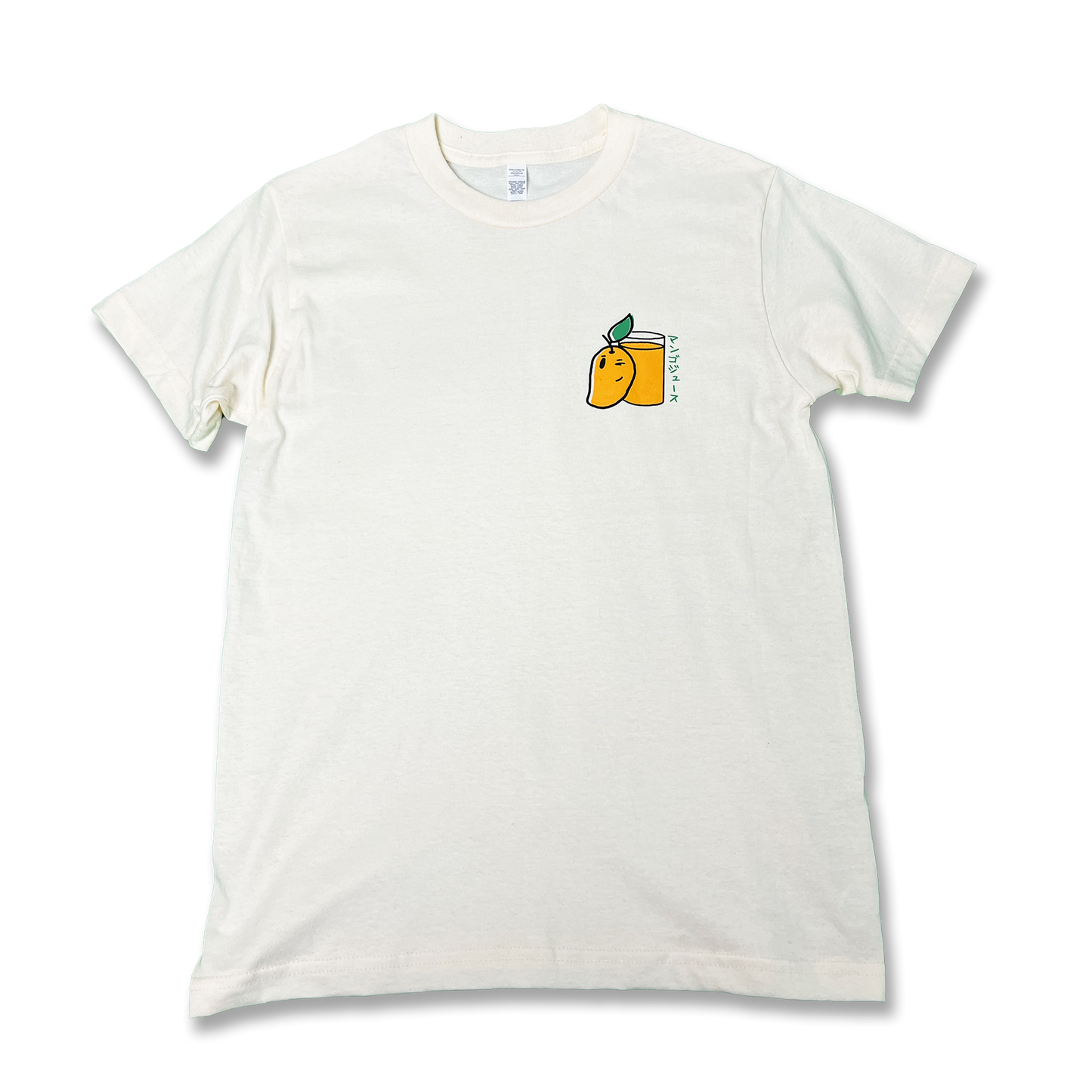 マンゴジュース "Mango Juice" Tee (Cream)